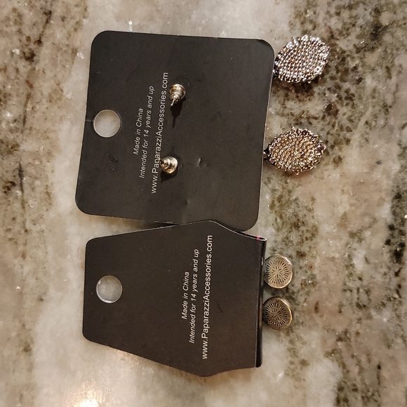 Paparazzi Tourquise and Pearl Earrings (Set of 2) - Picture 4 of 4